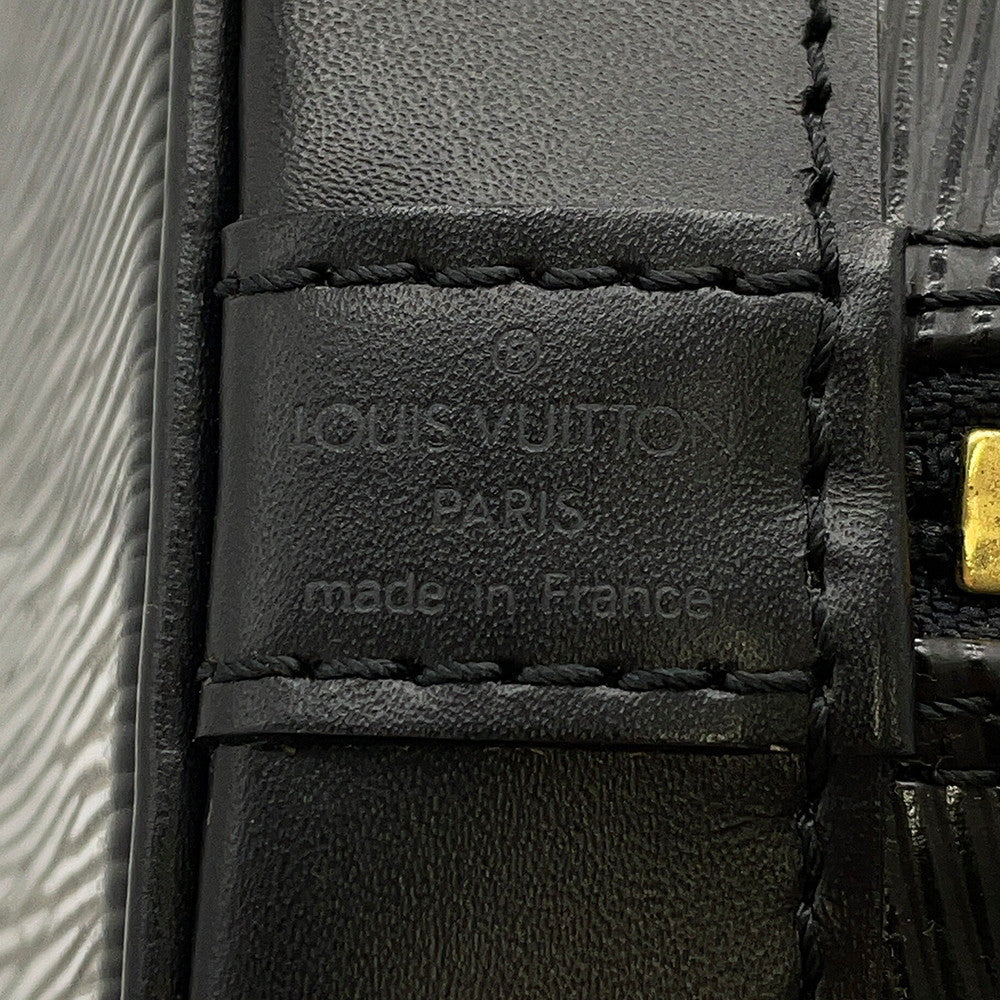 LOUIS VUITTON Alma NoirM52142 Epi Leather