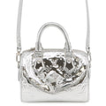 LOUIS VUITTON Speedy Bandouliere SilverM11987 Monogram Miroir Size 20