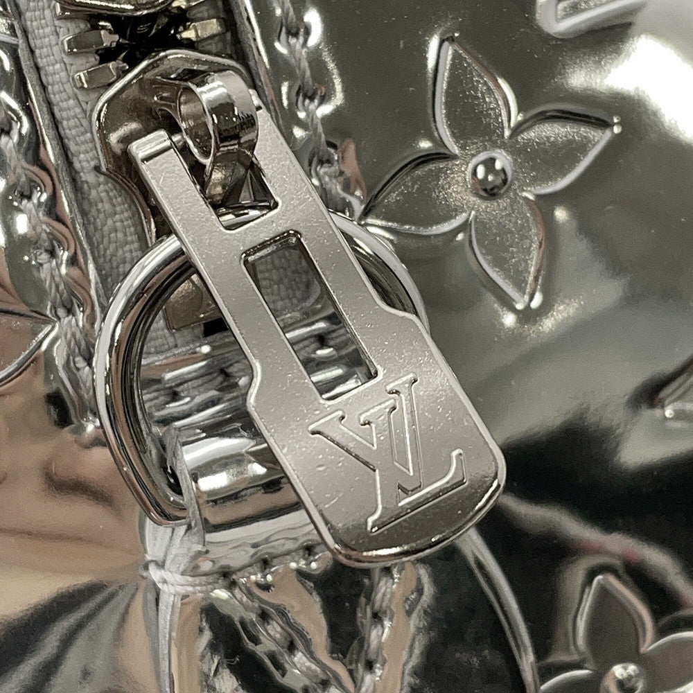 LOUIS VUITTON Speedy Bandouliere SilverM11987 Monogram Miroir Size 20