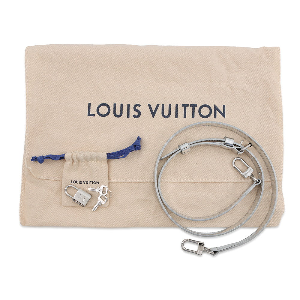 LOUIS VUITTON Speedy Bandouliere SilverM11987 Monogram Miroir Size 20