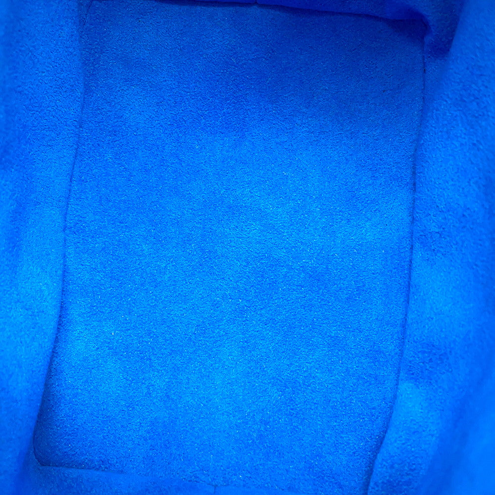 LOUIS VUITTON LV × YK Nano Noe Blue/WhiteM81985 Monogram Empreinte Leather Infinity Dot