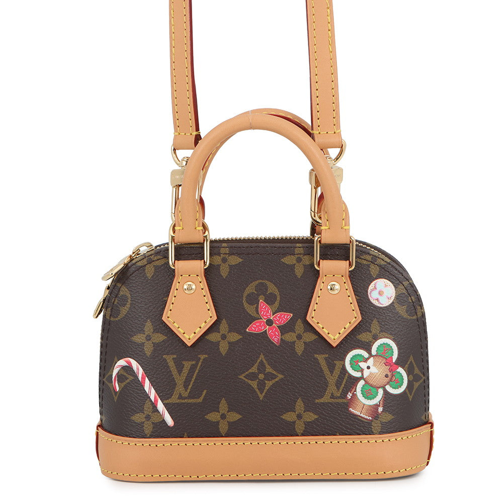 LOUIS VUITTON Nano Alma Vivienne Candy RedM12199 Monogram