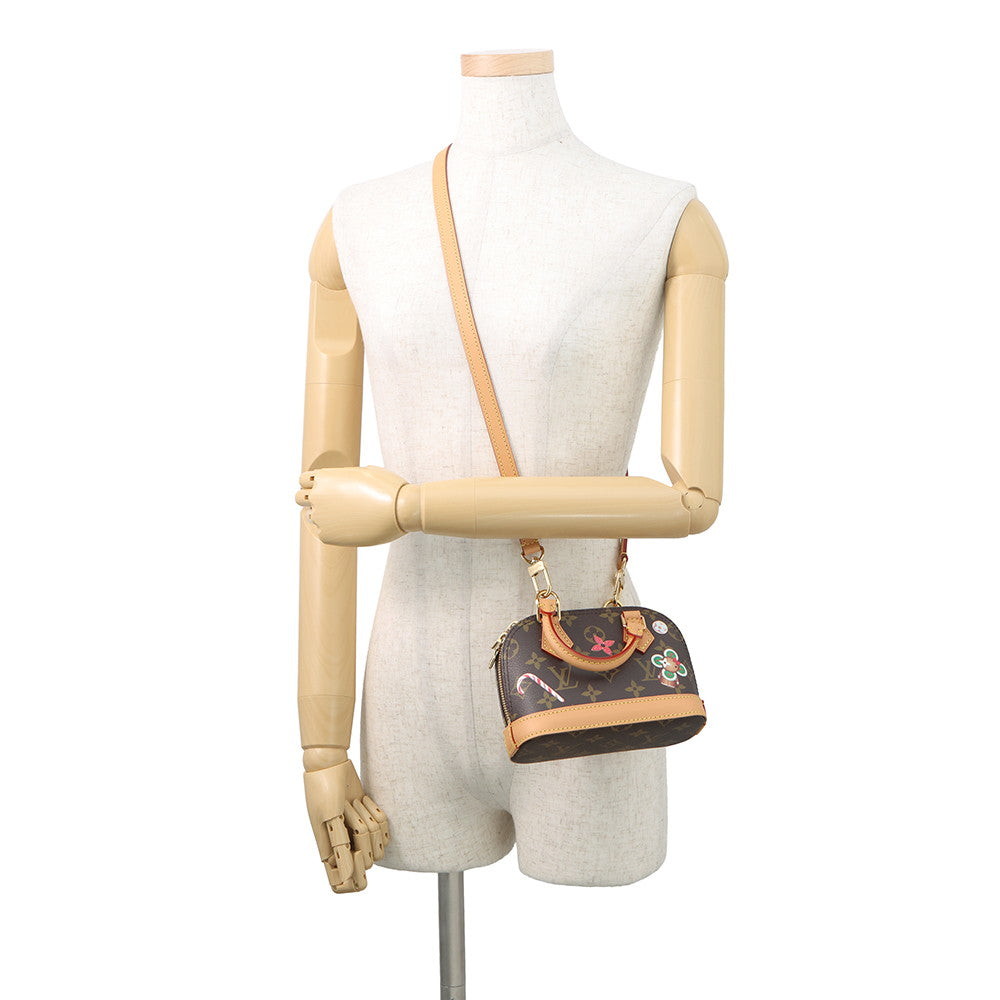 LOUIS VUITTON Nano Alma Vivienne Candy RedM12199 Monogram