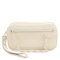 LOUIS VUITTON Pochette Volga WhiteM53551 Monogram Empreinte Leather
