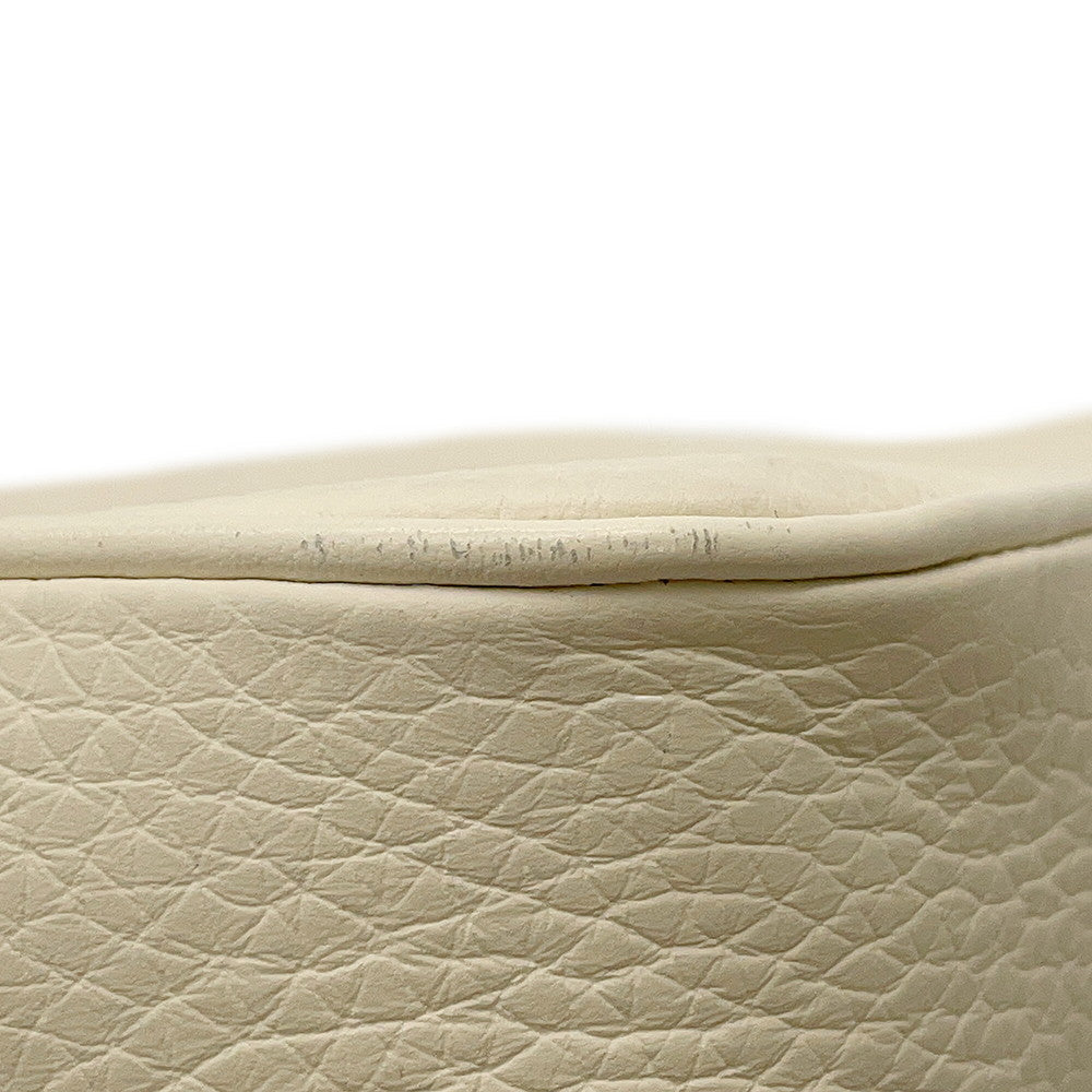 LOUIS VUITTON Pochette Volga WhiteM53551 Monogram Empreinte Leather