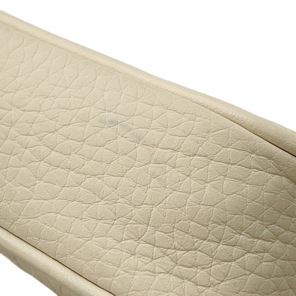 LOUIS VUITTON Pochette Volga WhiteM53551 Monogram Empreinte Leather