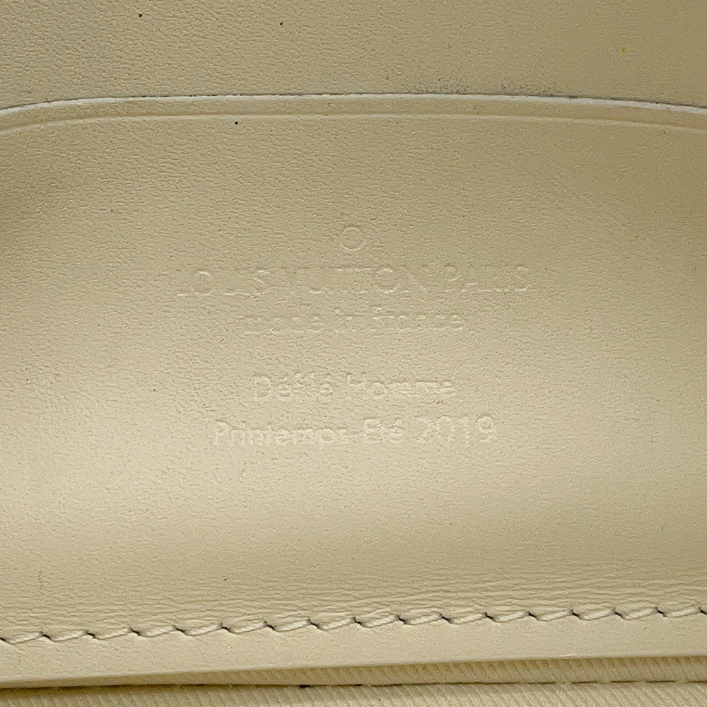 LOUIS VUITTON Pochette Volga WhiteM53551 Monogram Empreinte Leather
