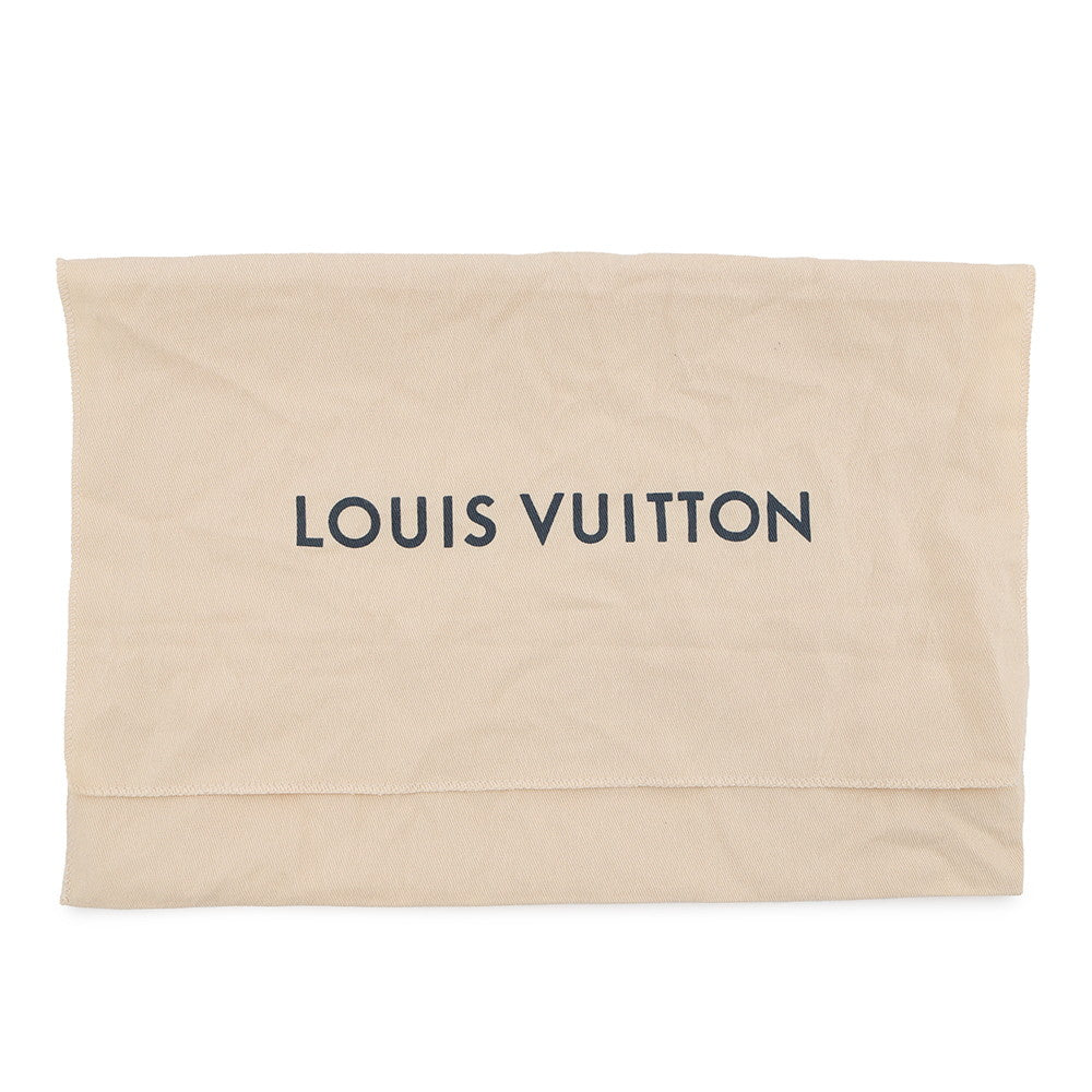 LOUIS VUITTON Pochette Volga WhiteM53551 Monogram Empreinte Leather