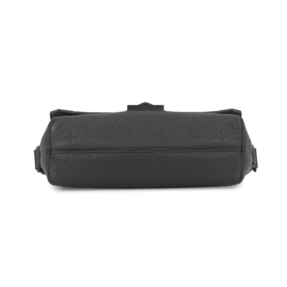LOUIS VUITTON S Cape Messenger NoirM23741 Monogram・Taurillon