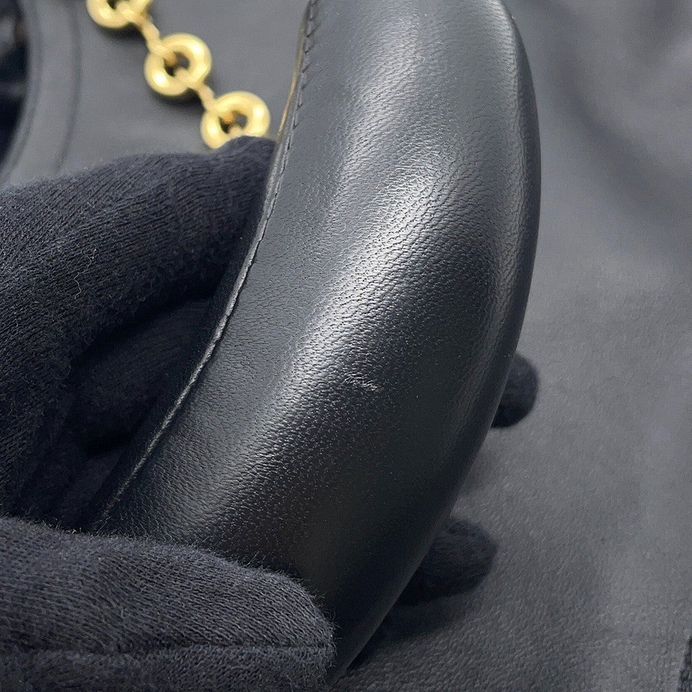 LOEWE Squeeze Bag BlackA914Q37X01 Leather Size Medium