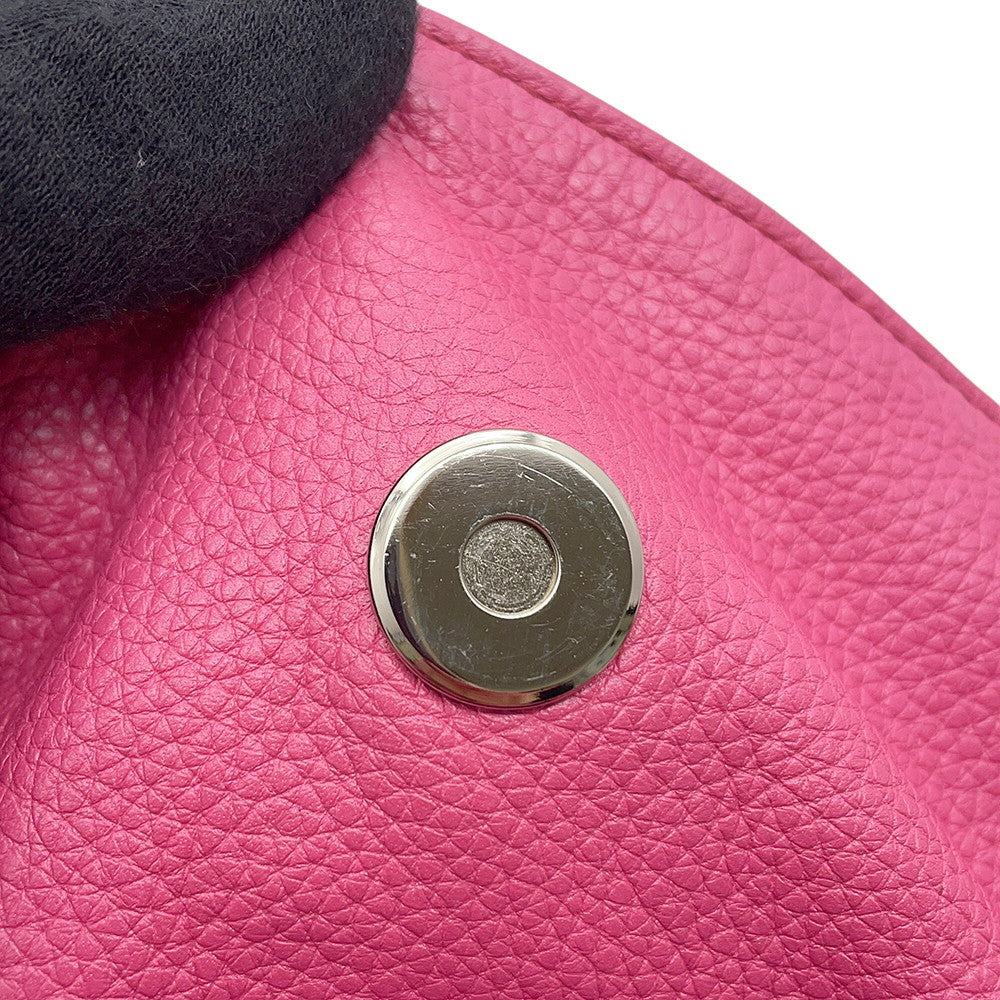 LOEWE Flamenco Shoulder Bag Pink Leather