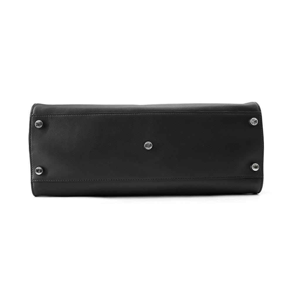 FENDI Peekaboo Black7VA388 Leather