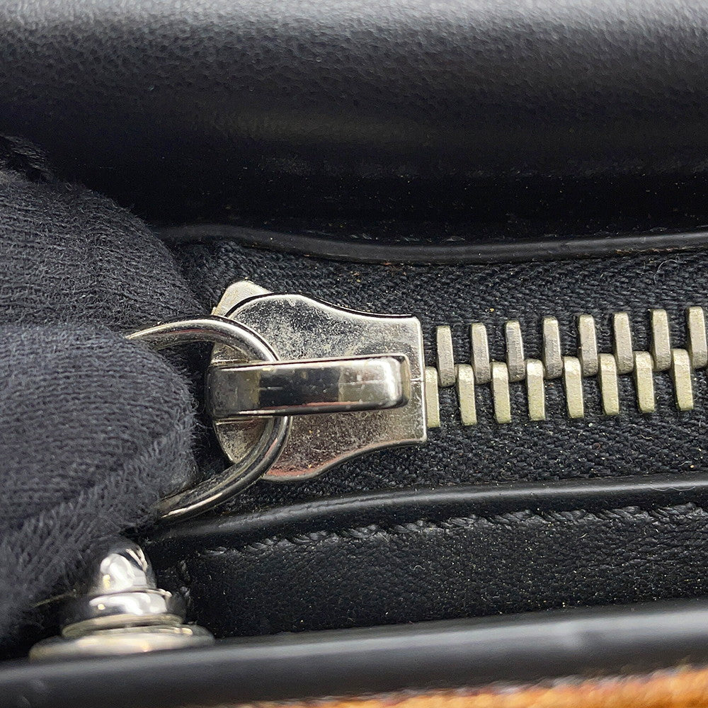 FENDI Peekaboo Black7VA388 Leather