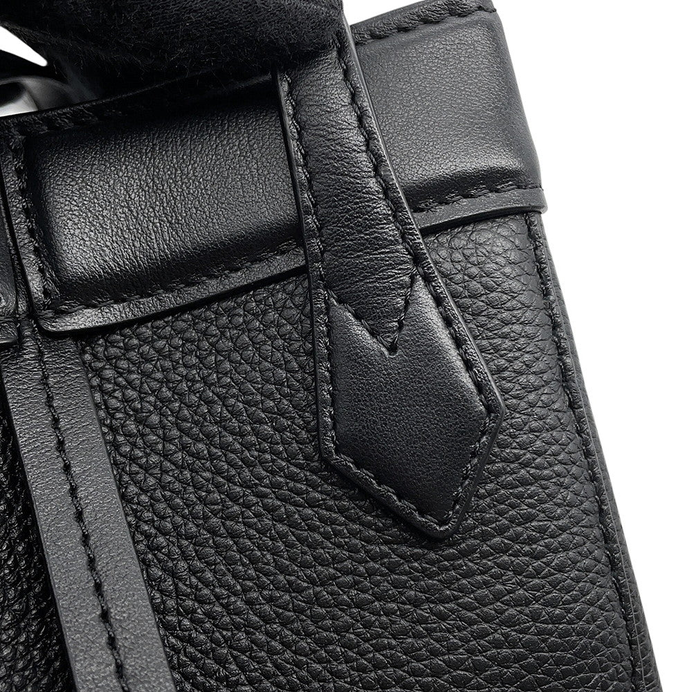 FENDI Origami Shoulder Bag Black8BS083 Leather Size Mini