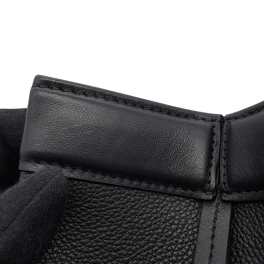 FENDI Origami Shoulder Bag Black8BS083 Leather Size Mini