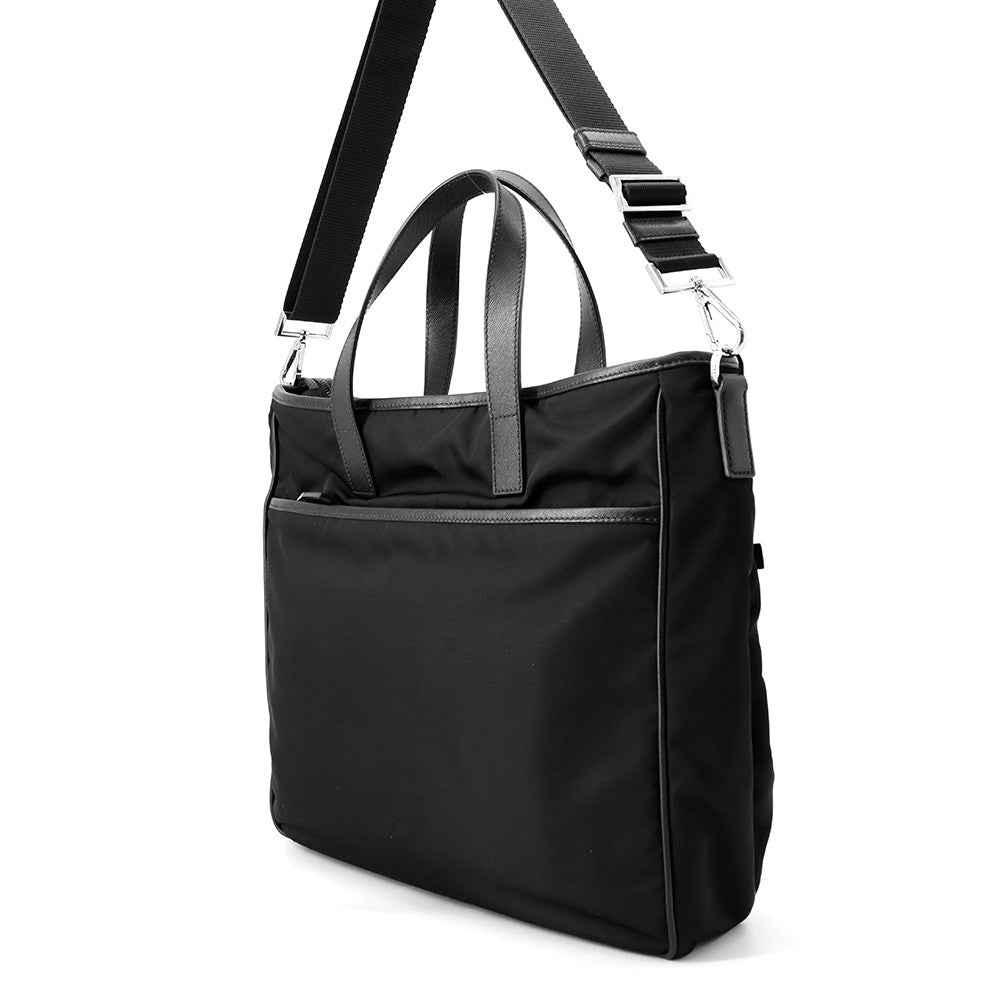PRADA 2way Tote Bag Black2VG860 Nylon Leather