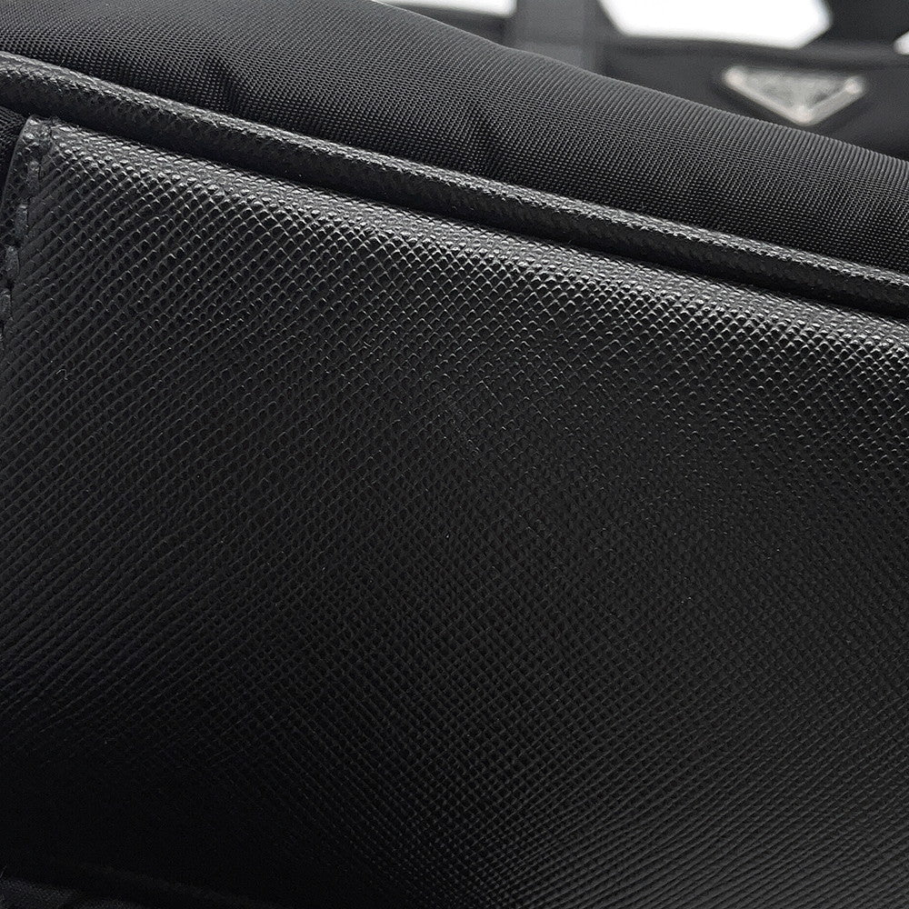 PRADA 2way Tote Bag Black2VG860 Nylon Leather