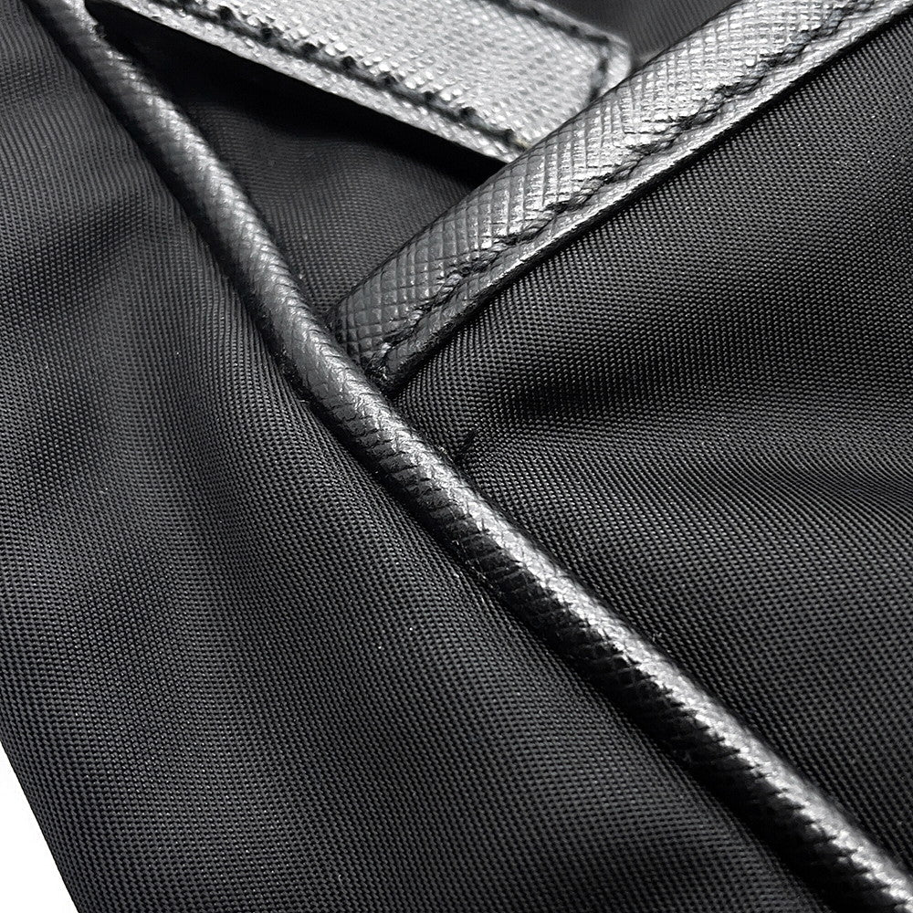 PRADA 2way Tote Bag Black2VG860 Nylon Leather