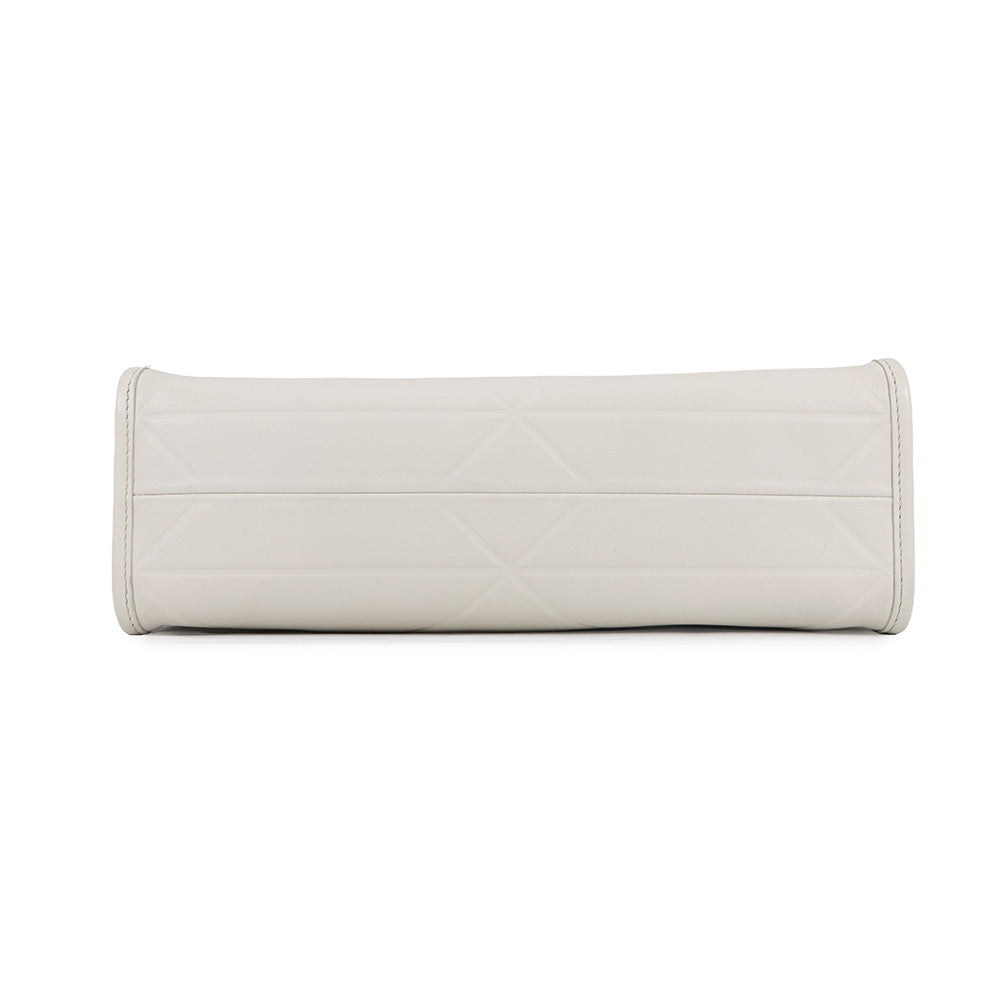 PRADA Symbol Top Titch 2-way Bag White1BA379_ASK_F0009 Leather Size Small