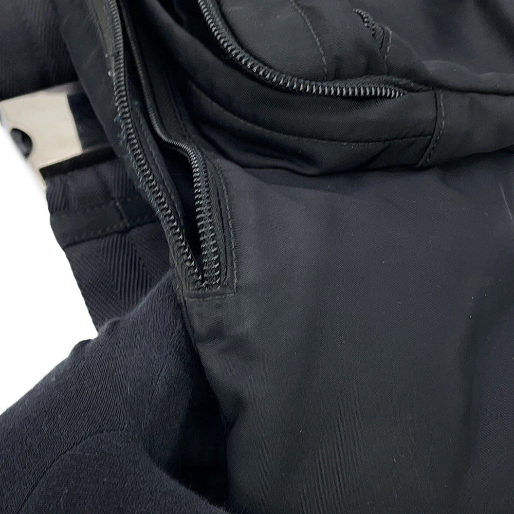 PRADA Triangle Logo Crossbody Bag Black2VL005_2A6D_F0002 Nylon
