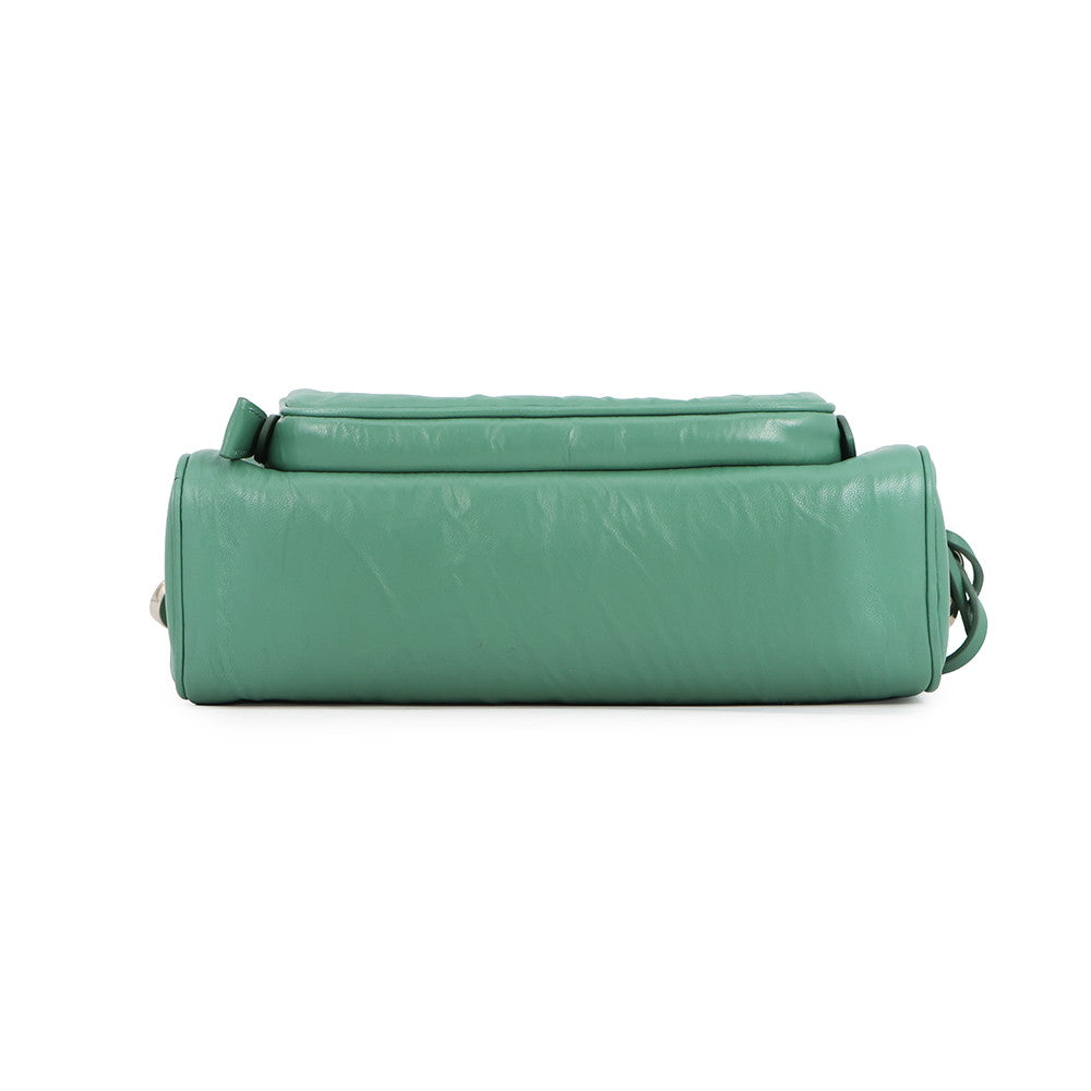 PRADA Nappa Antique Shoulder Green1BH198_UVL_F0092 Leather