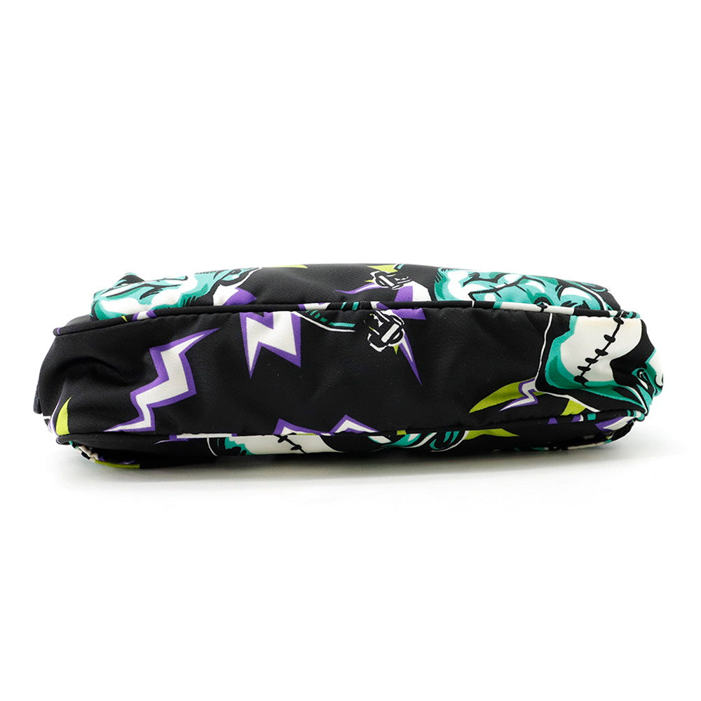 PRADA Frankenstein Crossbody Bag Black/Multicolor2VL977 Nylon