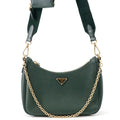 PRADA 2WAY Shoulder Bag Green1BH204 Saffiano Leather
