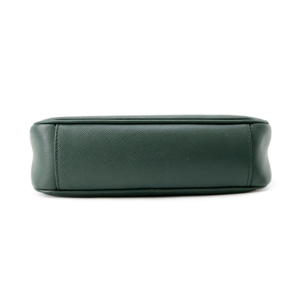 PRADA 2WAY Shoulder Bag Green1BH204 Saffiano Leather