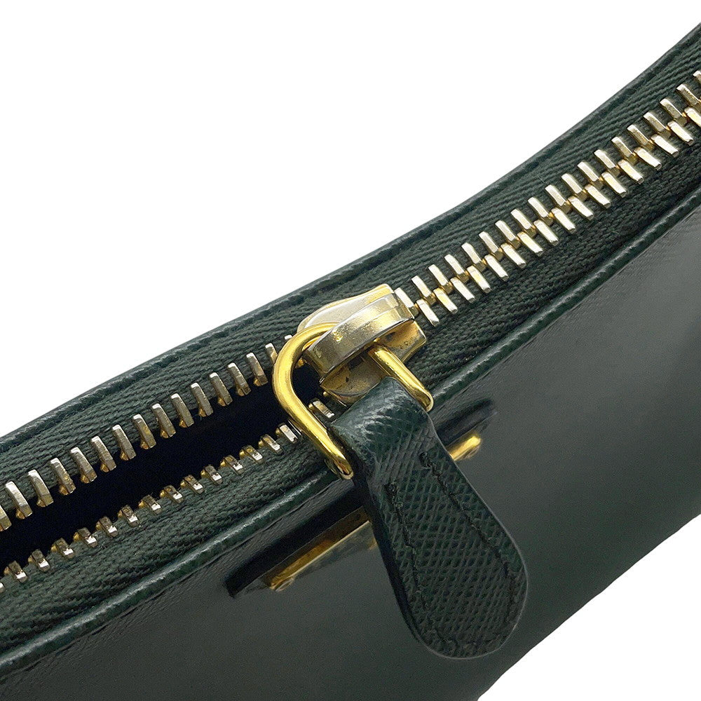 PRADA 2WAY Shoulder Bag Green1BH204 Saffiano Leather