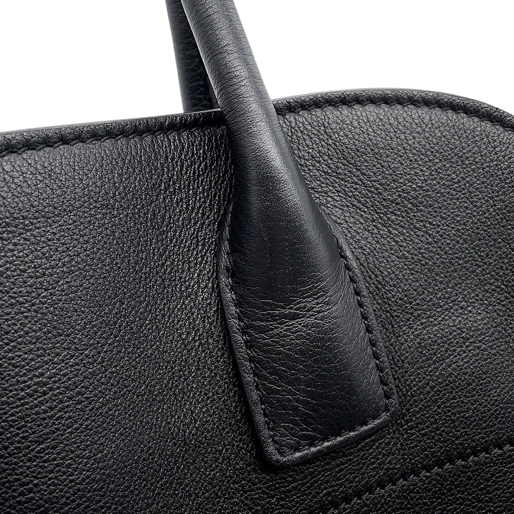 PRADA Logo Tote Bag Black1BG517 Leather