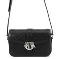Dior Dior Bag Charm Cannage Cosmo Shoulder Bag Black2CMWS016VZC_H00N Leather Size Mini