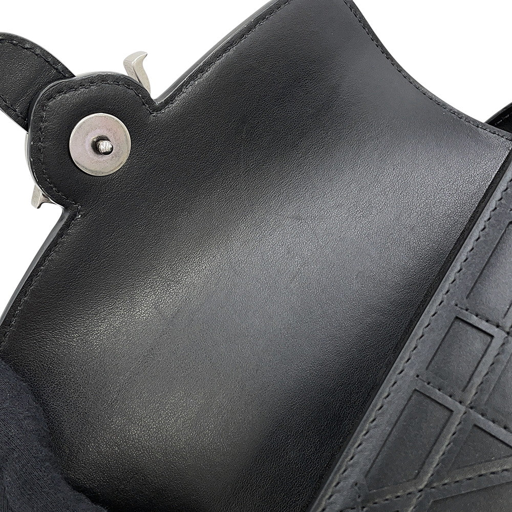 Dior Dior Bag Charm Cannage Cosmo Shoulder Bag Black2CMWS016VZC_H00N Leather Size Mini