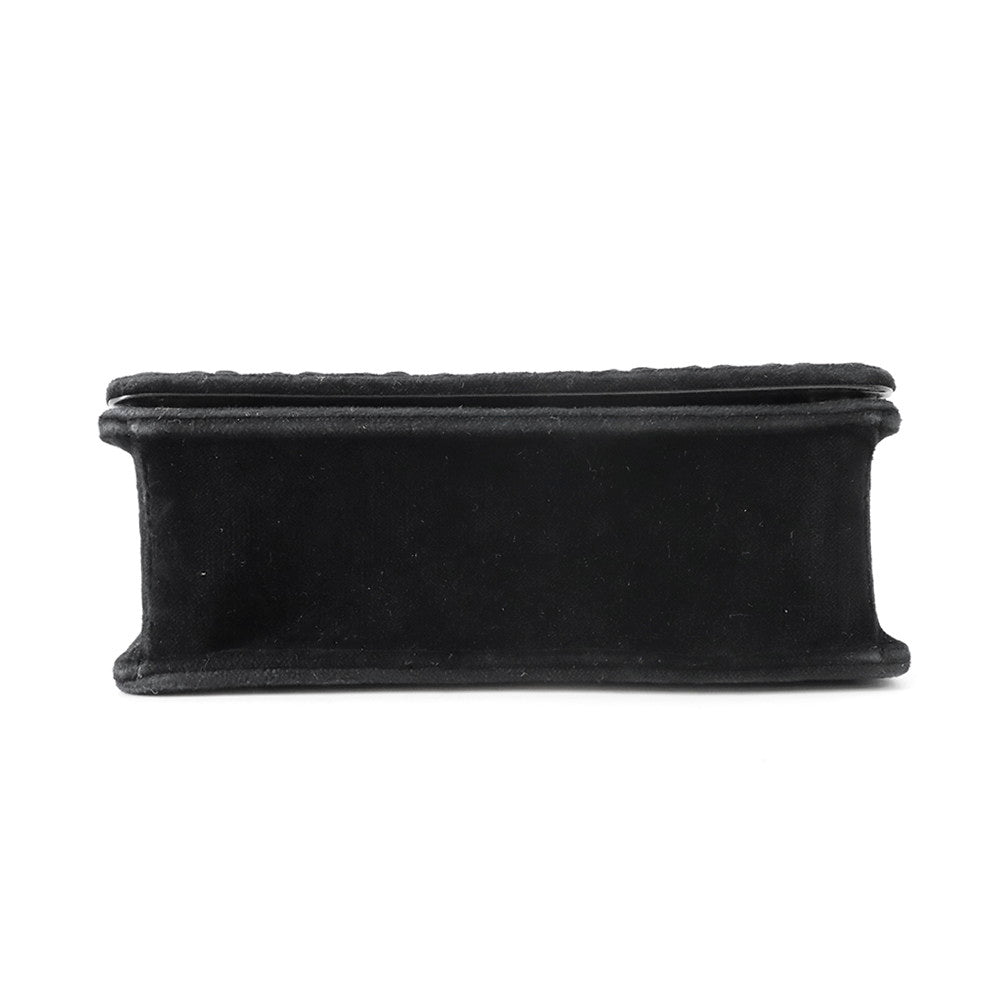 MIUMIU Chain Shoulder Bag Black5BP065 Velour