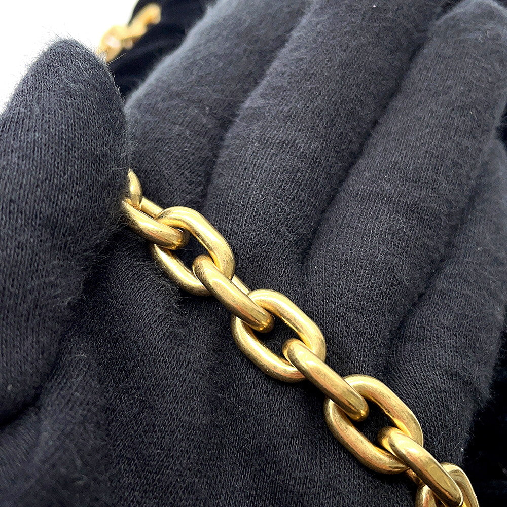MIUMIU Chain Shoulder Bag Black5BP065 Velour