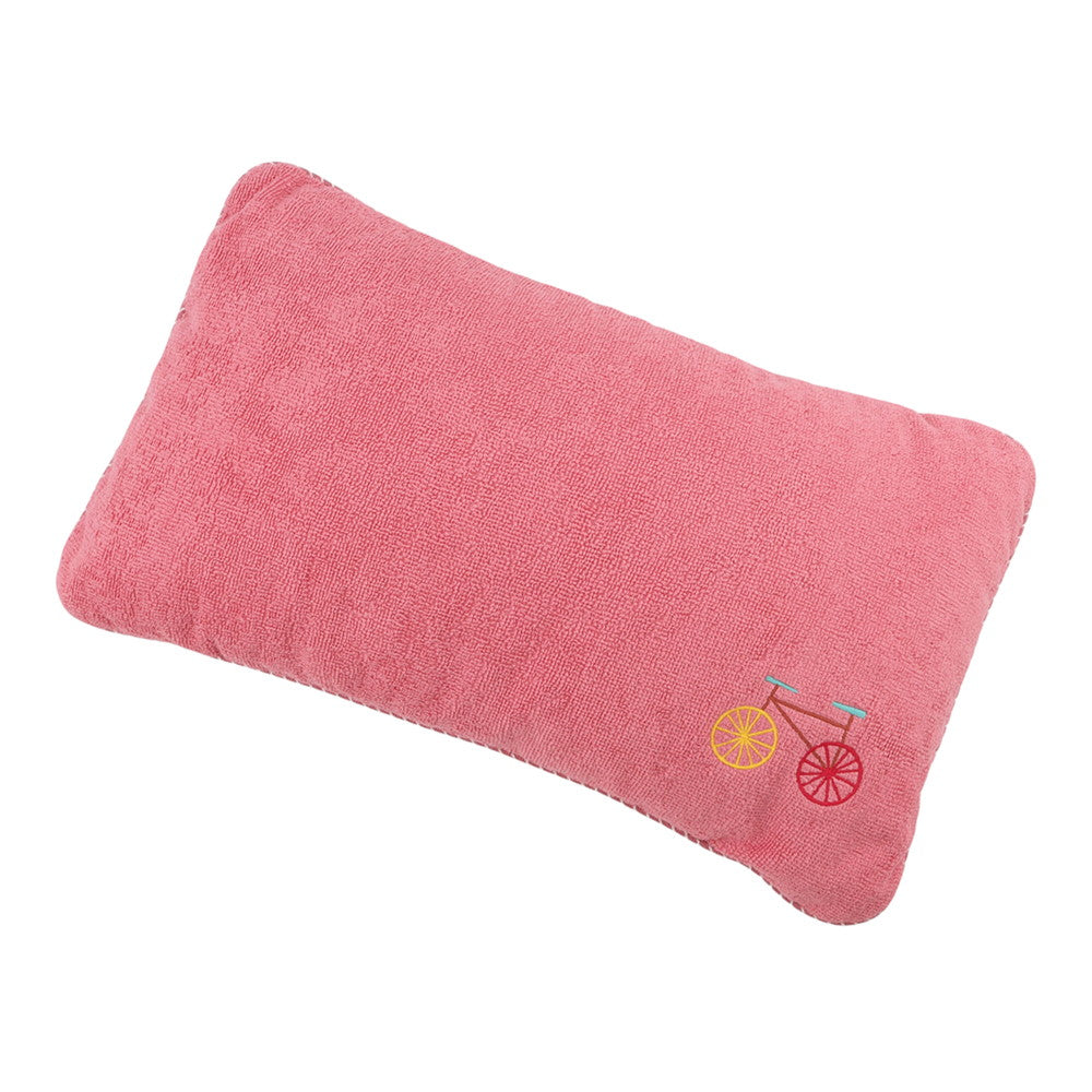 HERMES Beach Cushion Bag Rose・Framboise Cotton100%