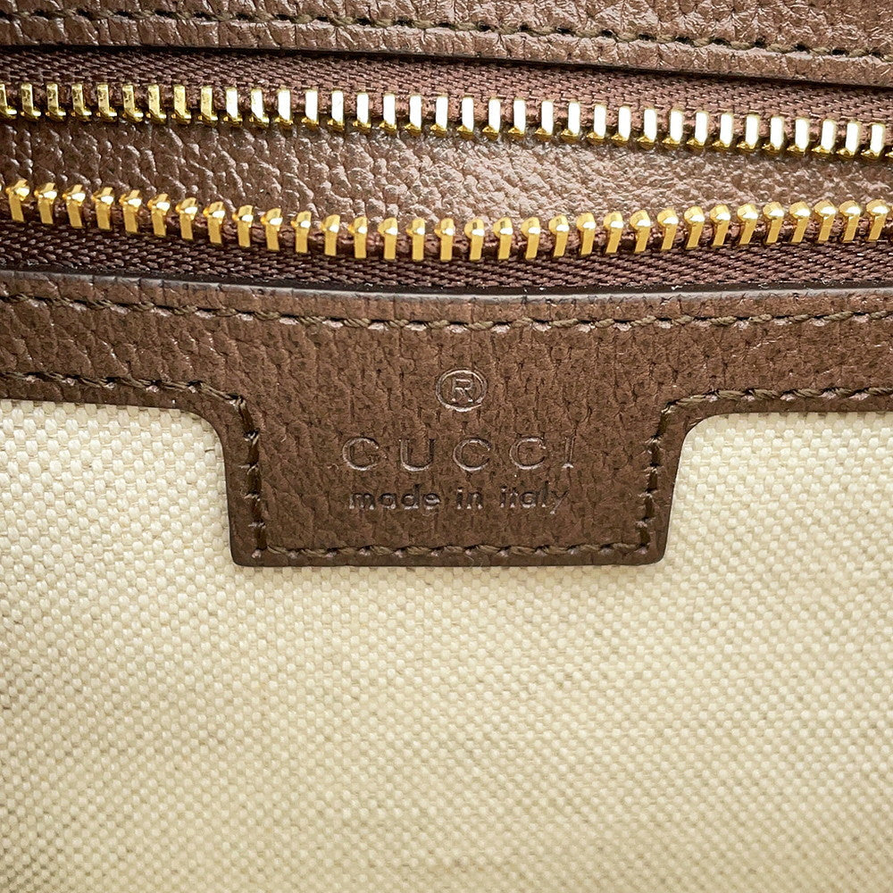 GUCCI Ophidia Shoulder Bag Brown722117 GG Supreme Leather Size Small