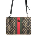 GUCCI GG Kaleido Shoulder Bag Beige/Black450953 GG Kaleido Leather