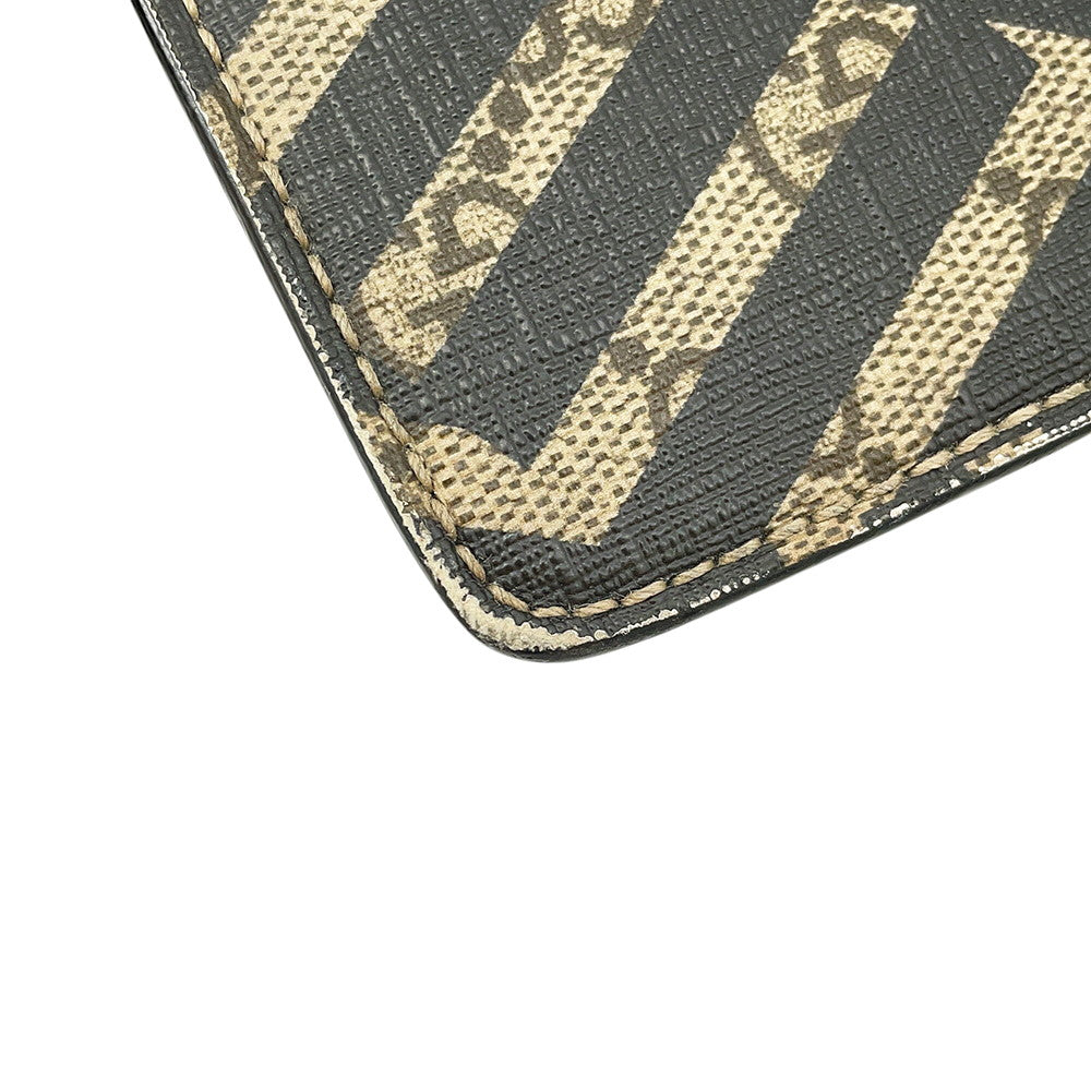GUCCI GG Kaleido Shoulder Bag Beige/Black450953 GG Kaleido Leather