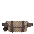 GUCCI GG Canvas Crossbody Bag Beige145851 Canvas Leather