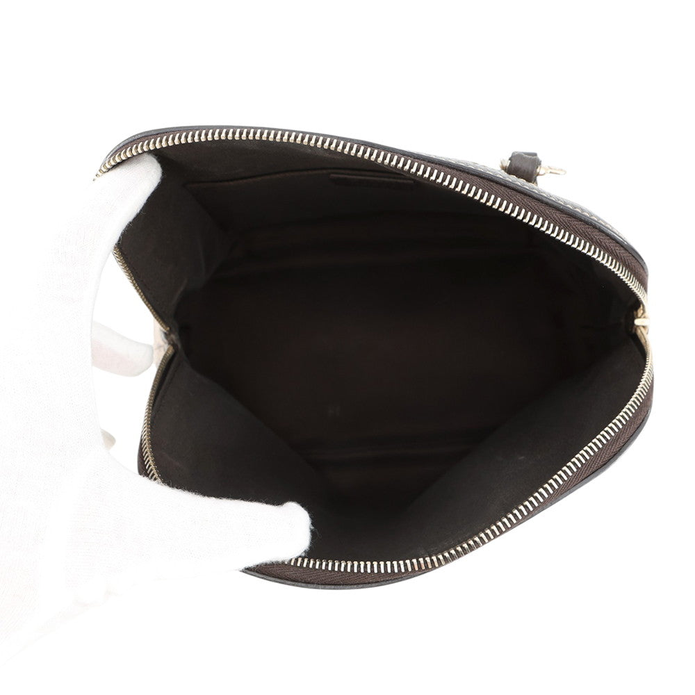 GUCCI GG Crystal 2wayShoulder Bag Brown341504 PVC Leather