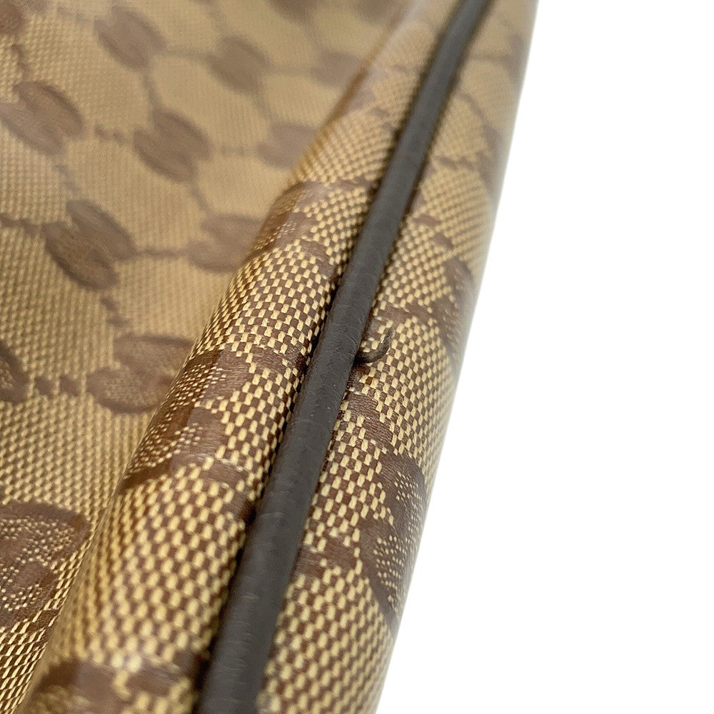 GUCCI GG Crystal 2wayShoulder Bag Brown341504 PVC Leather