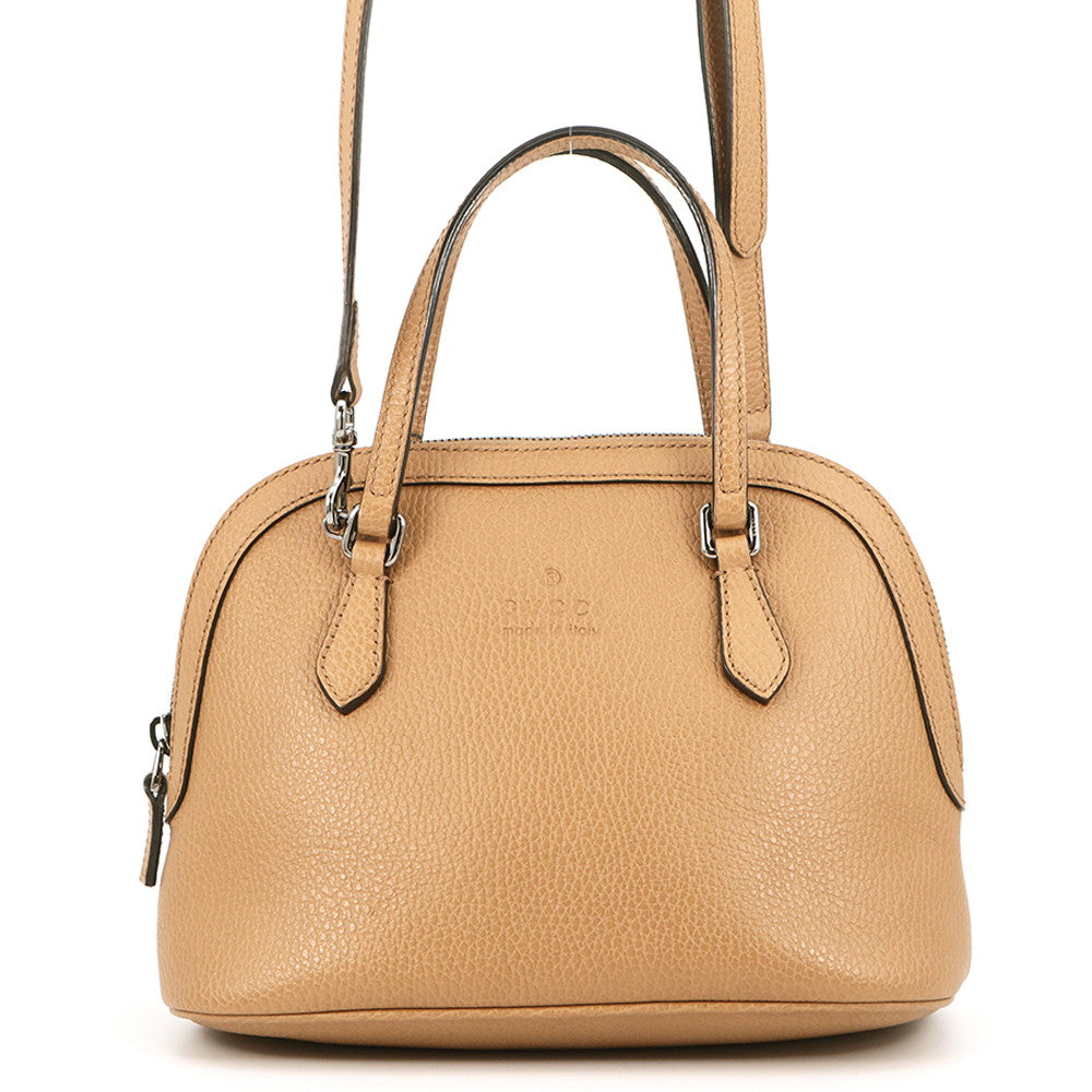 GUCCI 2way Shoulder Bag Brown341504 Leather
