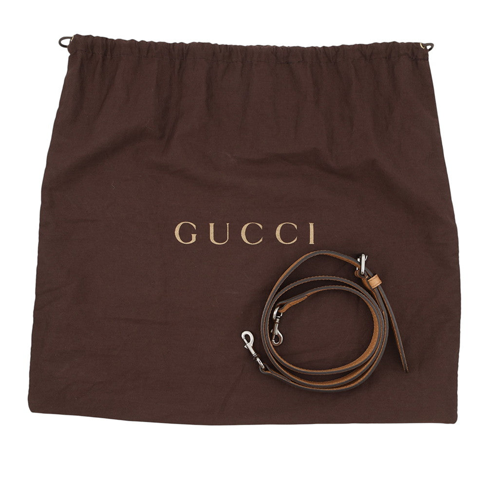 GUCCI 2way Shoulder Bag Brown341504 Leather