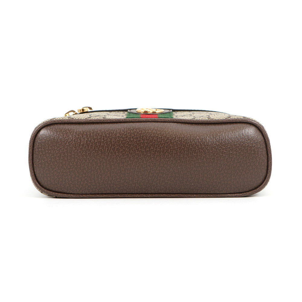 GUCCI Ophidia 2wayBag Brown816357 GG Supreme Leather