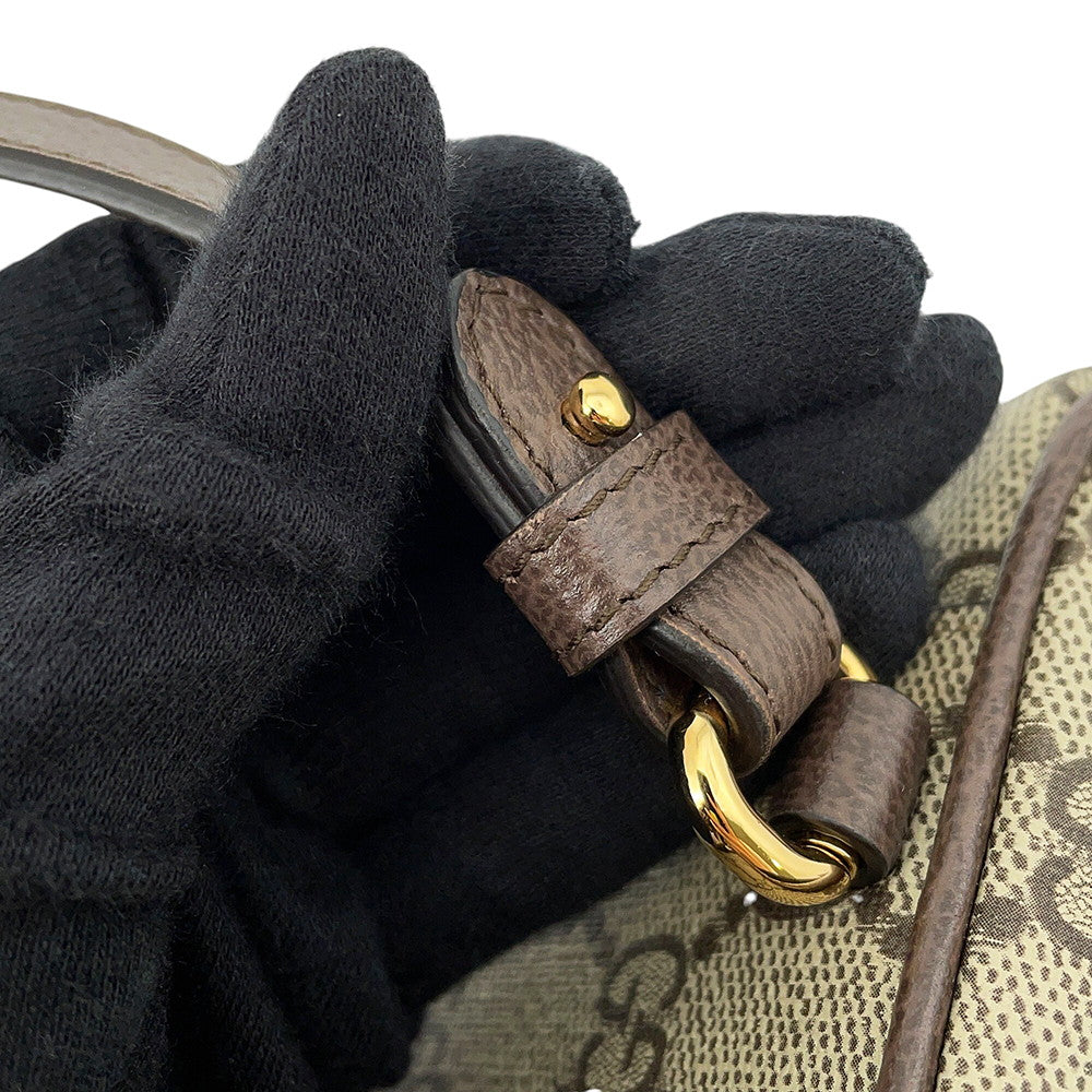 GUCCI Ophidia 2wayBag Brown816357 GG Supreme Leather