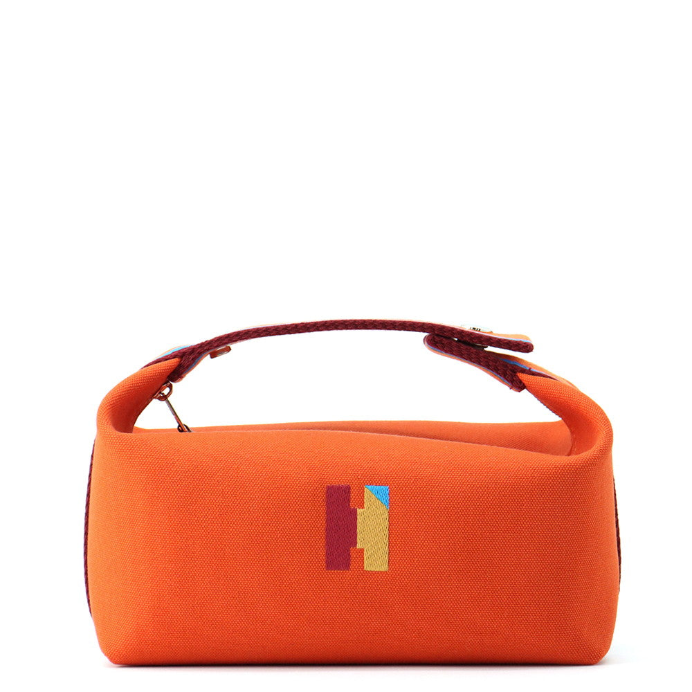 HERMES Brid-a-Black H Pavilion Orange・Feu Canvas Size PM