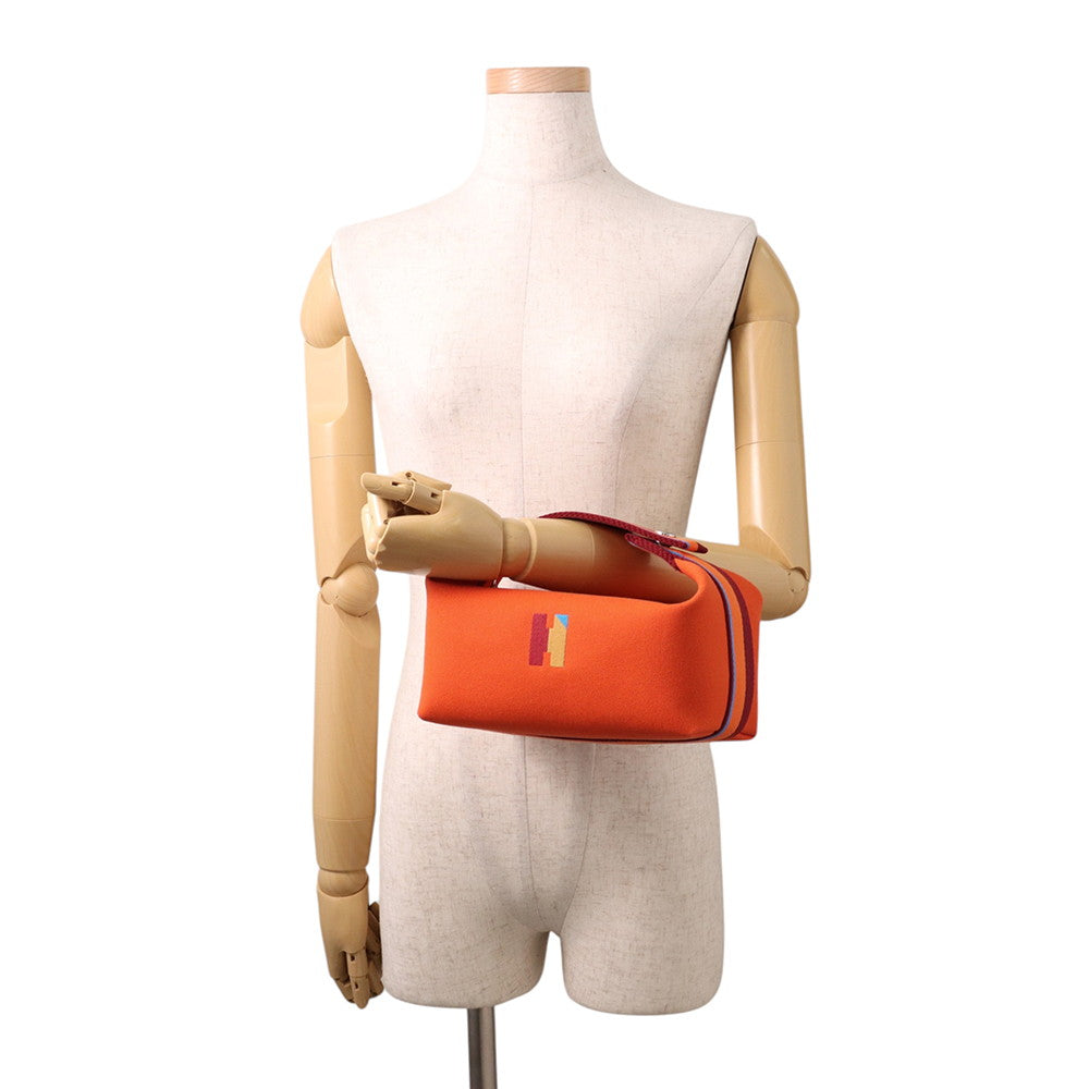 HERMES Brid-a-Black H Pavilion Orange・Feu Canvas Size PM