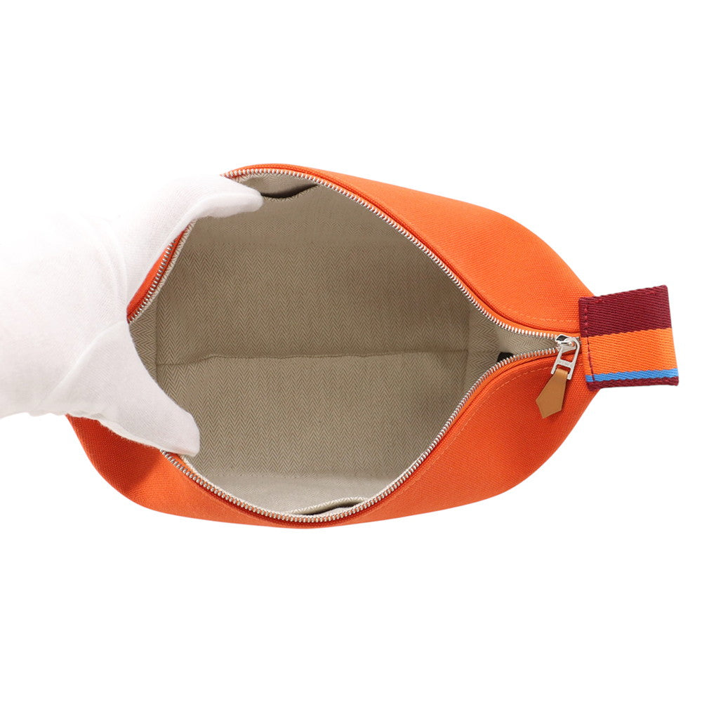 HERMES Brid-a-Black H Pavilion Orange・Feu Canvas Size PM