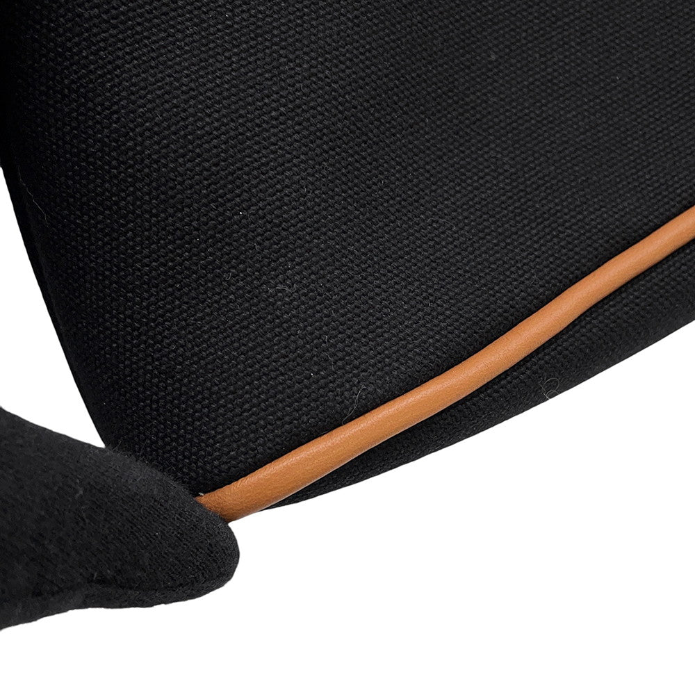 HERMES BolidePouch Black Canvas Size Mini