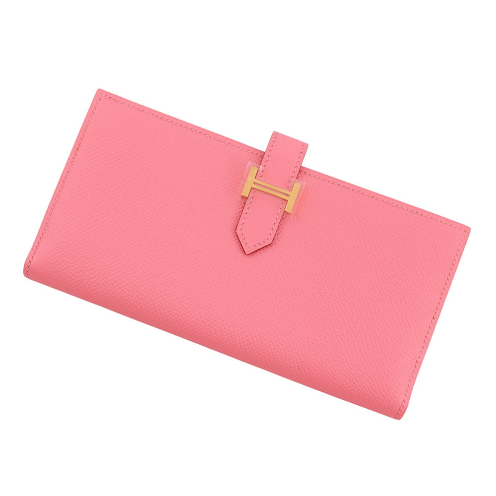 HERMES Beansufla Rose Azalee Epsom